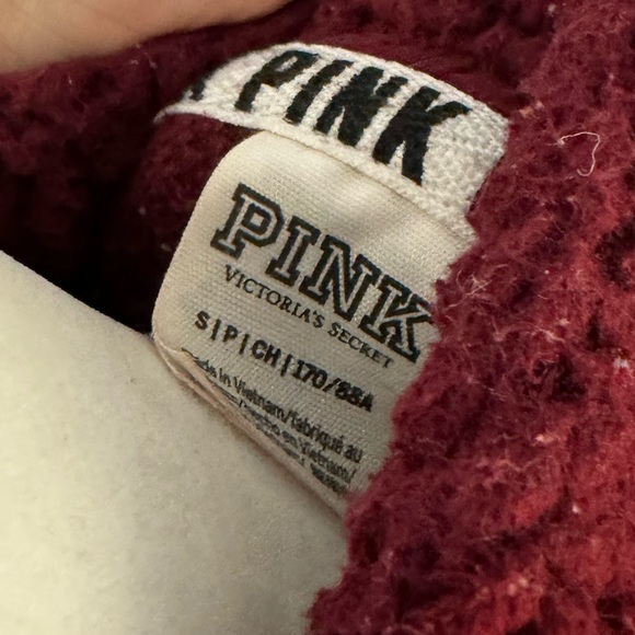 Victoria's Secret Victorias Secret Pink Sherpa Boyfriend Quarte - Picture 14 of 14